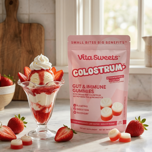 Colostrum Bloat, Immune & Digestive Gummies - VitaSweets