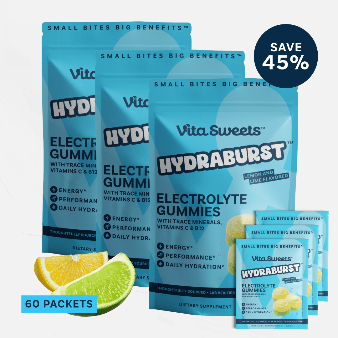 45% OFF 3 - PACK HydraBurst™ Electrolyte Gummies - VitaSweets