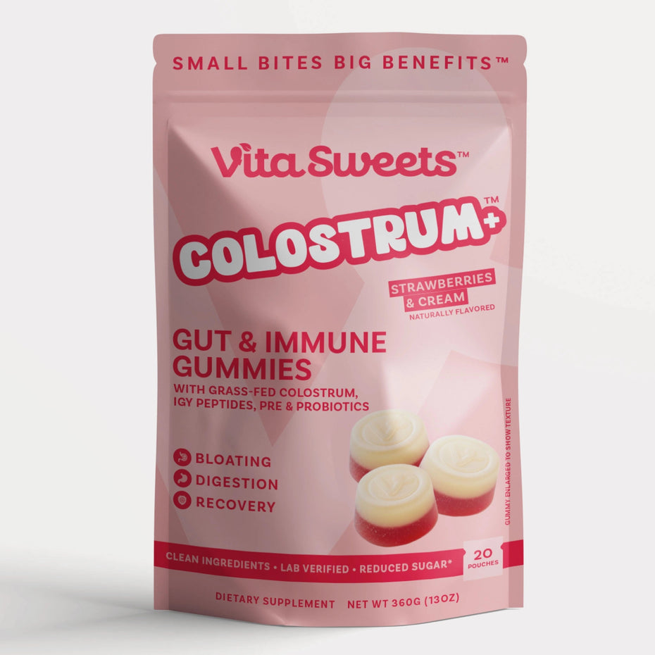 Colostrum Bloat, Immune & Digestive Gummies - VitaSweets