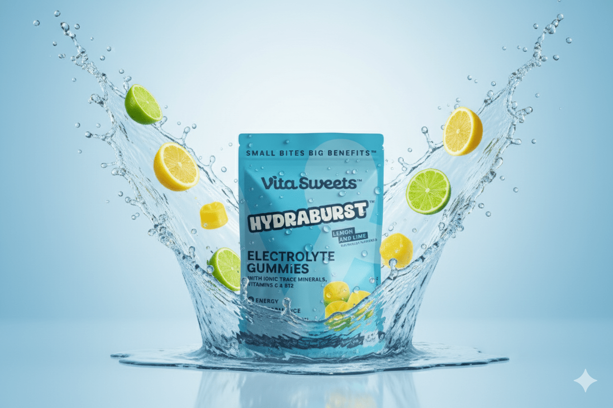 HydraBurst™ Rapid Hydration Electrolyte Gummies - VitaSweets