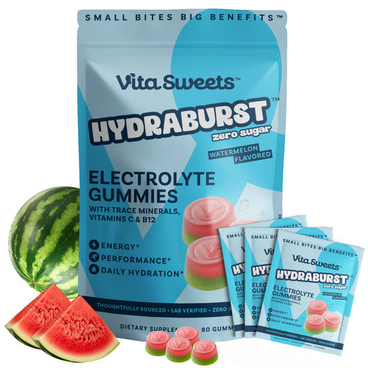 HydraBurst™ Zero Sugar Electrolyte Gummies - VitaSweets