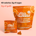 VitaSweets Daily Immune Boost Gummies 12x Pouches - Citrus Splash - VitaSweets