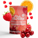 VitaSweets Rapid Hydration Gummies 12x Pouches - Fruit Punch - VitaSweets